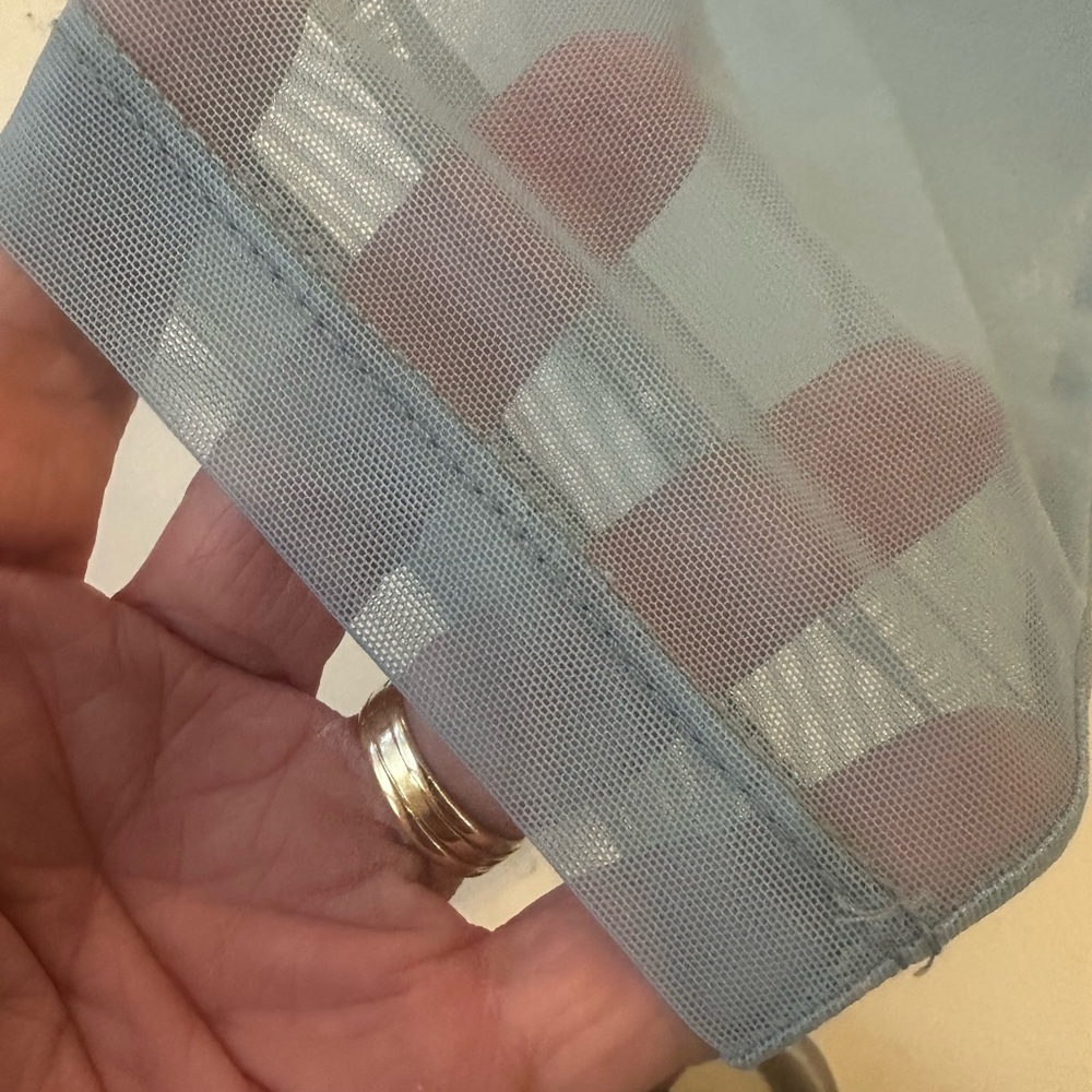 Anatomie Blue Fitted Blouse with Long Sleeves - Picture 3 of 7